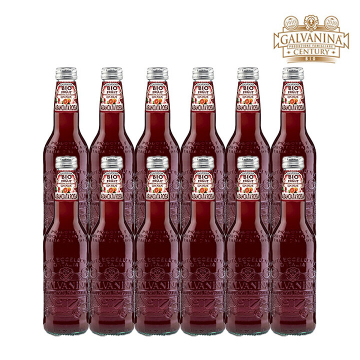 [보라티알] 갈바니나 유기농 블러드오렌지 소다수 355ml x12개