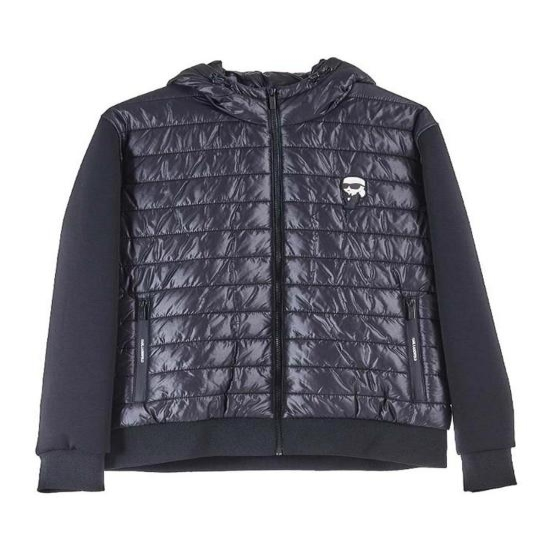 [해외배송] 24FW 칼라거펠트 패딩 505060544560990 Black