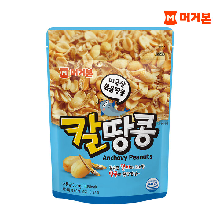 [G][머거본] 칼땅콩 300g 1봉