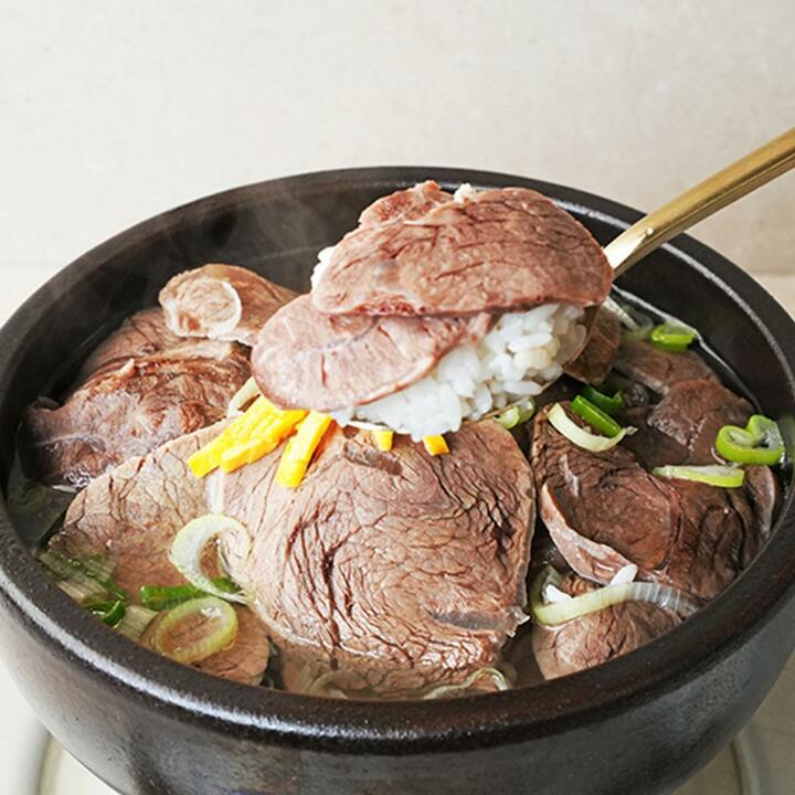 I[소노정] 국내산 가마솥 한우 나주곰탕 400g x 3팩