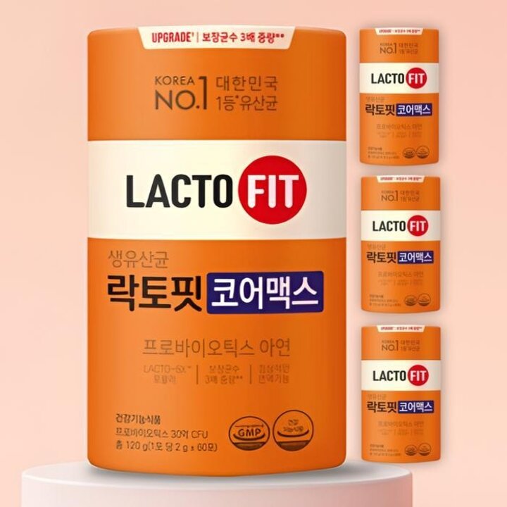 종근당락토핏코어맥스3통(6개월분)가족유산균