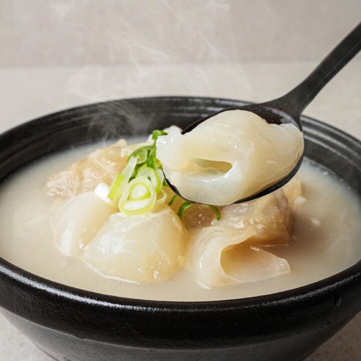 [정마을/실온보관] 국내산 한우 스지 도가니 보양식 한우도가니탕 500g x 10팩
