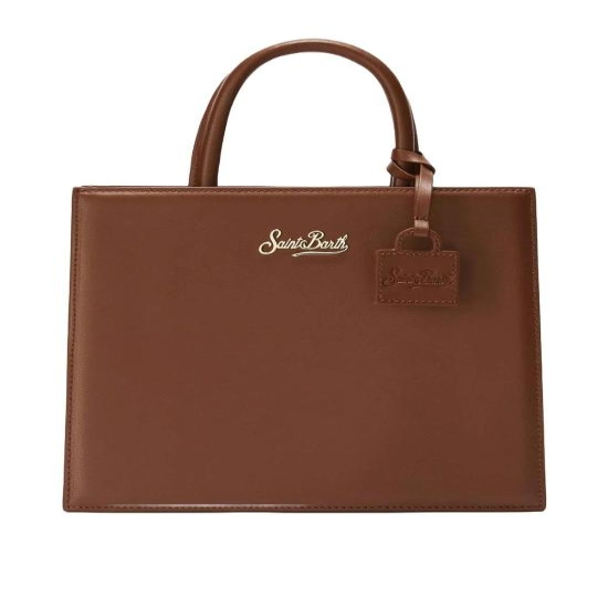 구하다 [해외배송] 25FW 세인트바쓰 토트백 SHOPBAGMIDI00504I Brown
