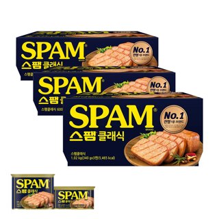 CJ제일제당 스팸클래식 200g x6캔 + 340g x3캔