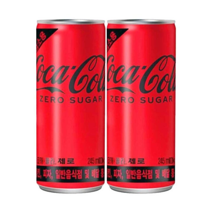 코카콜라 제로 업소용 245ml 60캔