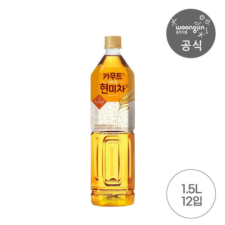(G) 웅진식품 카무트 브랜드밀 현미차 1.5L 12개
