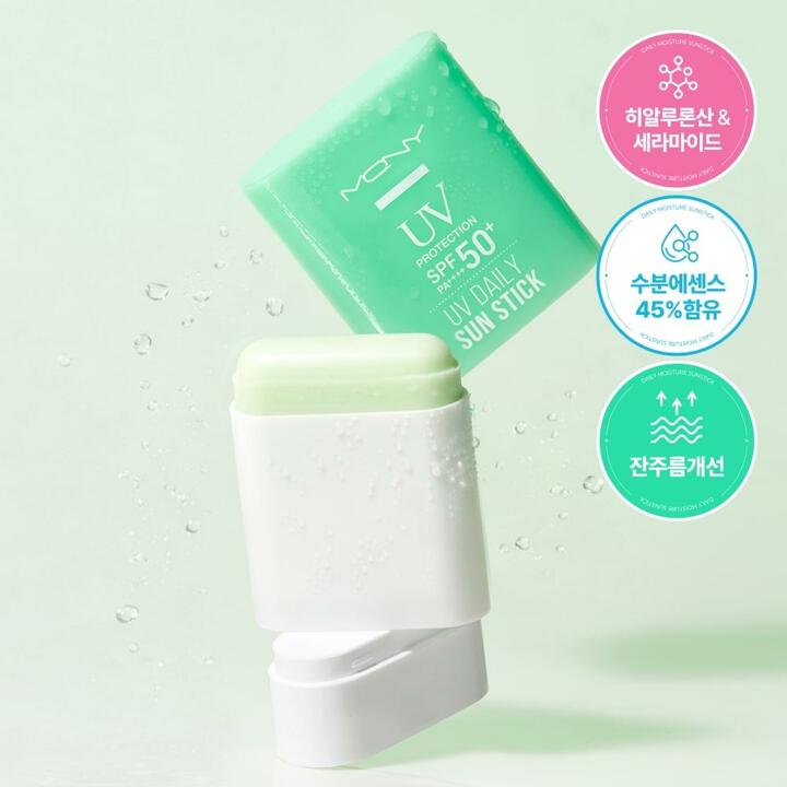 [1+ 1] 맥퀸뉴욕 UV 데일리 수분 선스틱 / 10중 히알루론산 / 잔주름 링클 케어