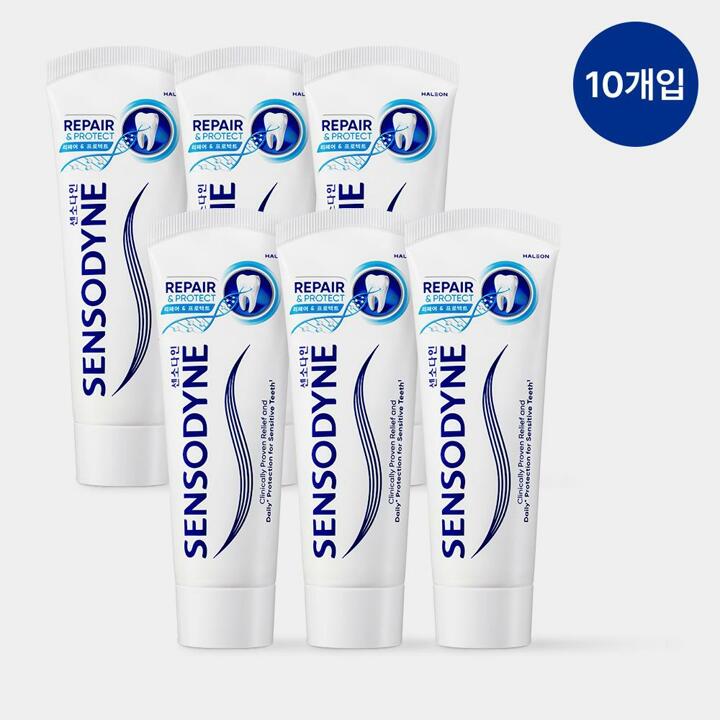 센소다인 리페어 앤 프로텍트 치약 100g x10개