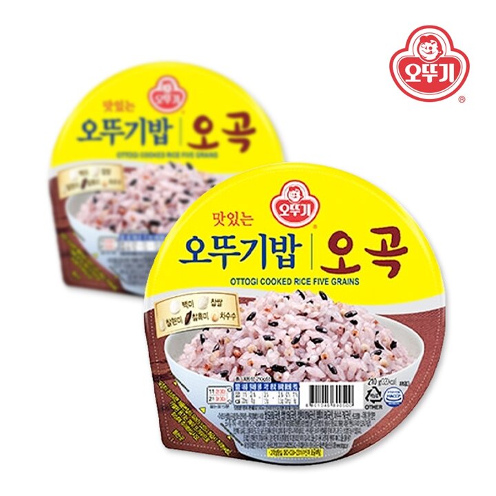 [오뚜기] 오뚜기밥 오곡 210g x 12개