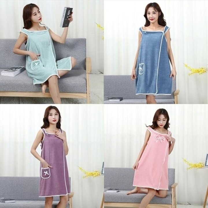 수영 목욕 샤워 타올 가운 원피스19571165667501