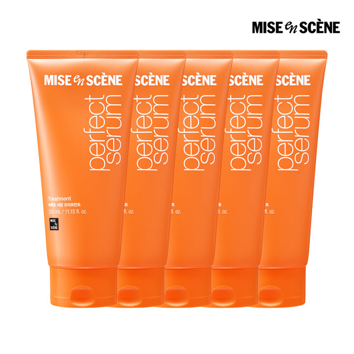 미쟝센 퍼펙트 세럼 트리트먼트 330ml 5개