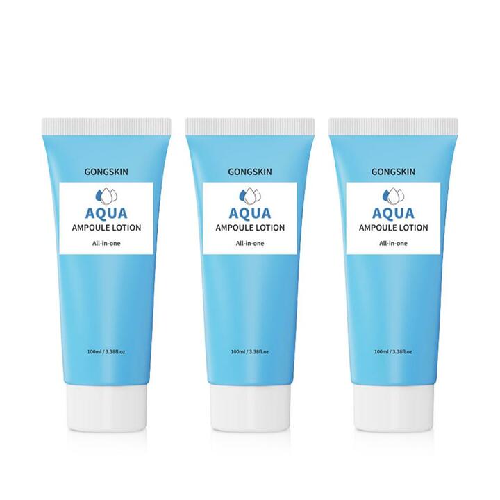 공스킨 아쿠아 앰플 올인원 로션 100ml 3개