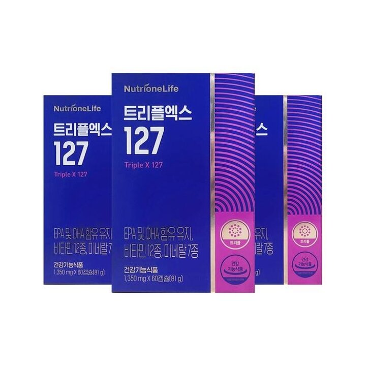 뉴트리원트리플엑스1271350mg60캡슐3개/mjc