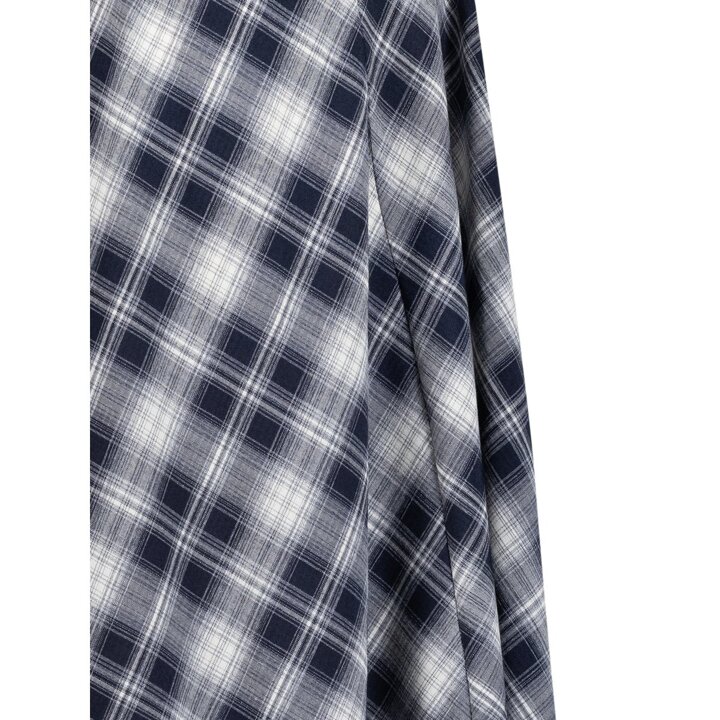 (신세계마산점)밑단 언발 체크스커트 (LC31F7SK524X)