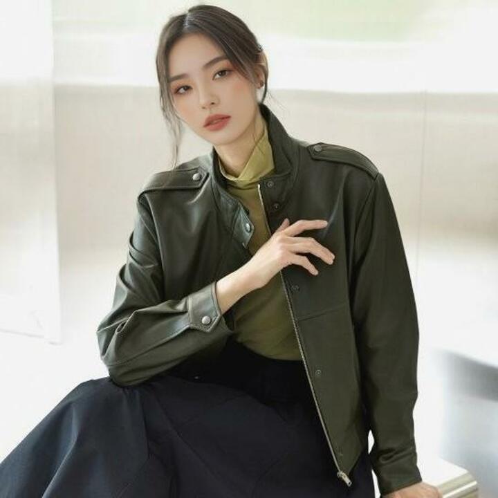 [199,000원 초특가]로보 하이넥 램스킨 자켓