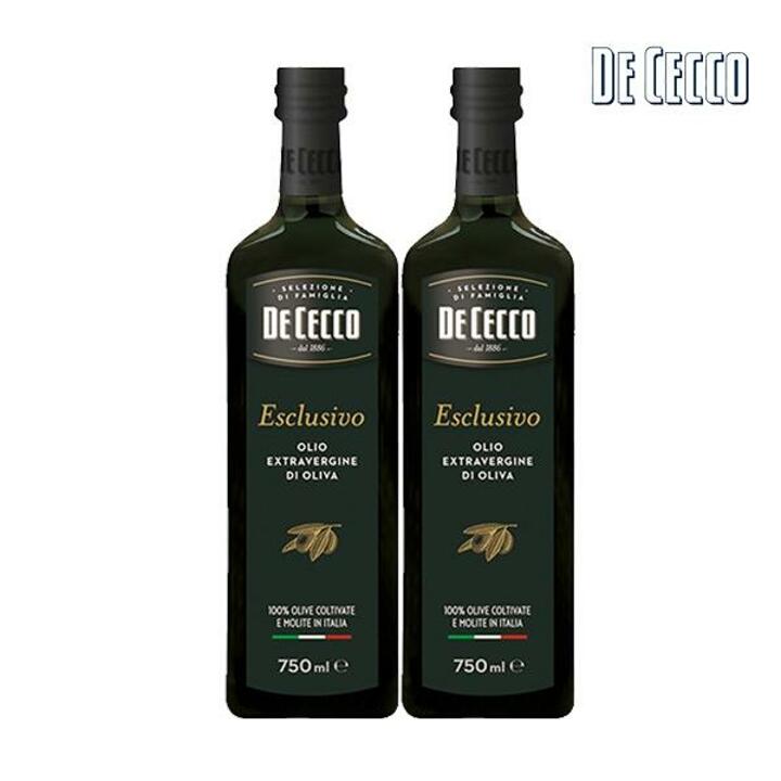 [보라티알] 데체코 이스클루시보 엑스트라버진 올리브오일 750ml x2병