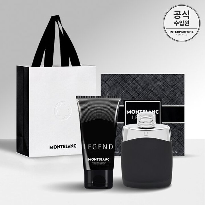 (신세계강남점)[SSG 단독] 몽블랑 레전드 애프터쉐이브 로션 100ML n 밤 150ML 선물세트