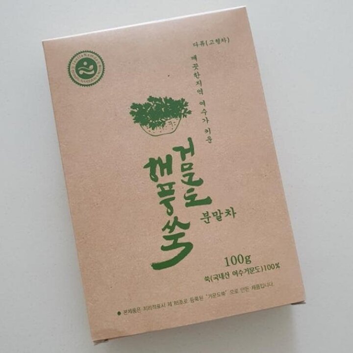 거문도 해풍쑥 쑥가루 여린 봄쑥으로 만든 프리미엄 쑥 가루 100g (45298234)