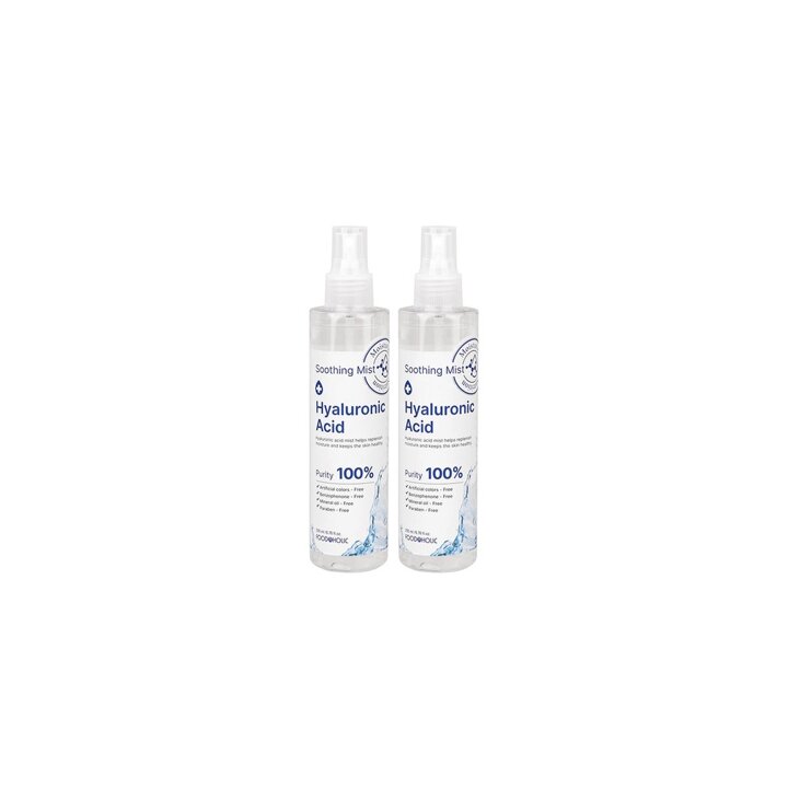 (2개)푸드어홀릭 히알루론산 수딩미스트 200ml