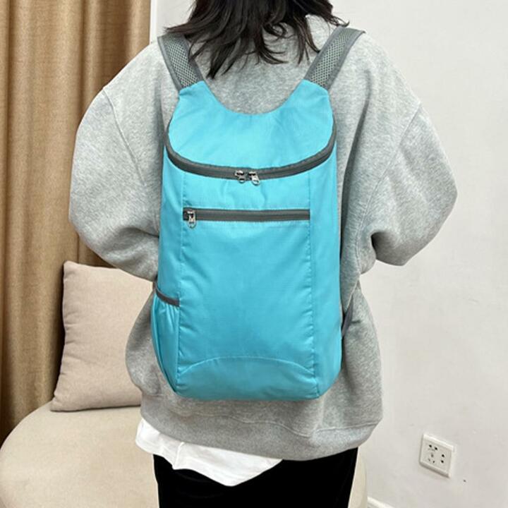 할인바이할인 [1+1] 초경량 슬림백팩 아웃도어 가방 컬러5종(+보관파우치)