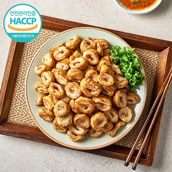 [웰굿][HACCP] 참나무 훈연막창400g+숯불향 양념막창400g(소스100g)