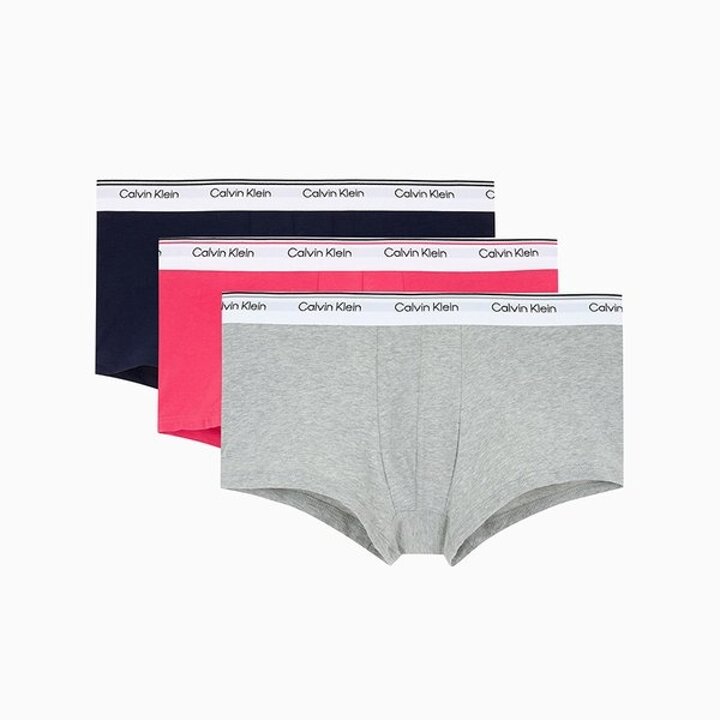 (신세계 사우스시티)25FW CK 남성  밸런스 로우 라이즈 트렁크 3PK 세트 ( NP2765O-ZLK)