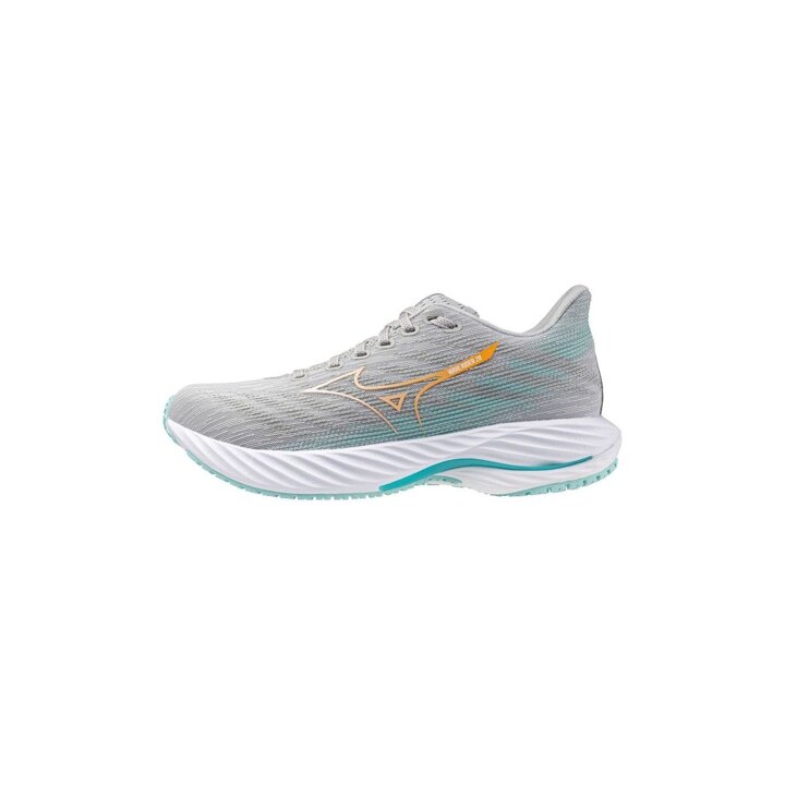 (신세계센텀점)미즈노 여성 발 볼 넓은 런닝화 운동화 웨이브 라이더 28 WAVE RIDER 28 SW (W) J1GD240672
