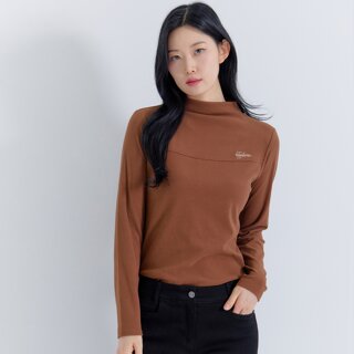 [지센] (2컬러) 에센셜 테크 골지 긴팔 티셔츠 LSTSPA64