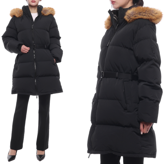 [버버리] 24FW 여성 나일론 퍼퍼 롱패딩 (8097891 BLACK SNUG 24F)