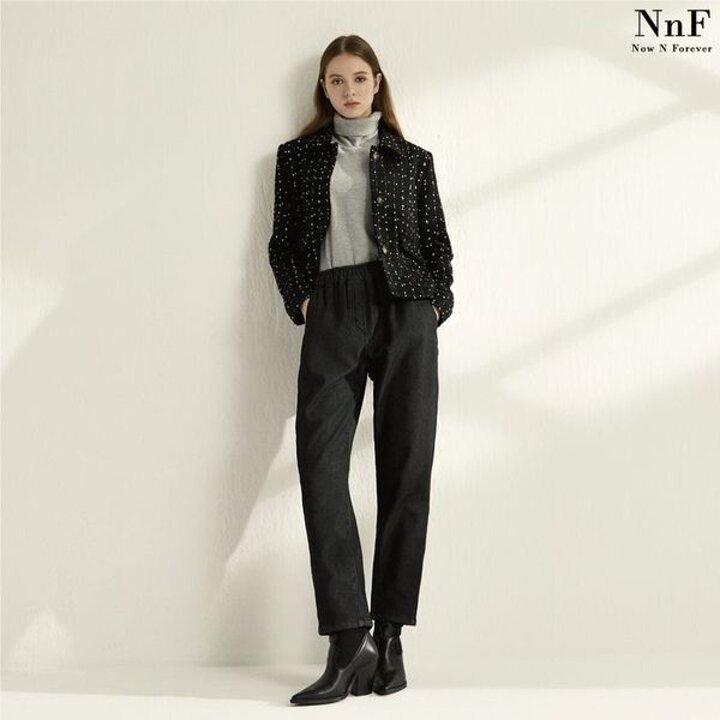NNF 릴렉스핏 기모 데님 팬츠 3종[35365416]