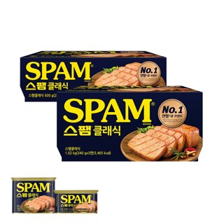 CJ제일제당 스팸 클래식 200g x 3캔 + 340g x 3캔