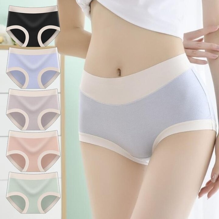 [5장SET]부드러운노라인투톤심리스팬티모달팬티시원한