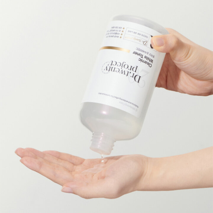 닥터트웬티프로젝트 클리어닉 화이트 토너 500ml