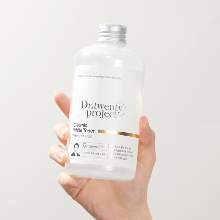닥터트웬티프로젝트 클리어닉 화이트 토너 500ml