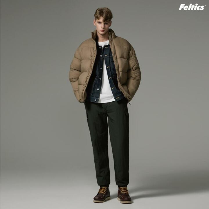 25FW 펠틱스  오리털 패딩 기모팬츠 2종 남성