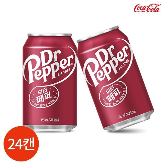(주)셀러허브 닥터페퍼 350ml x 24캔