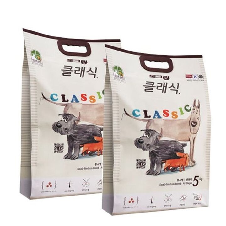 도그랑 클래식 5kg x 2개 애견사료[29771207]