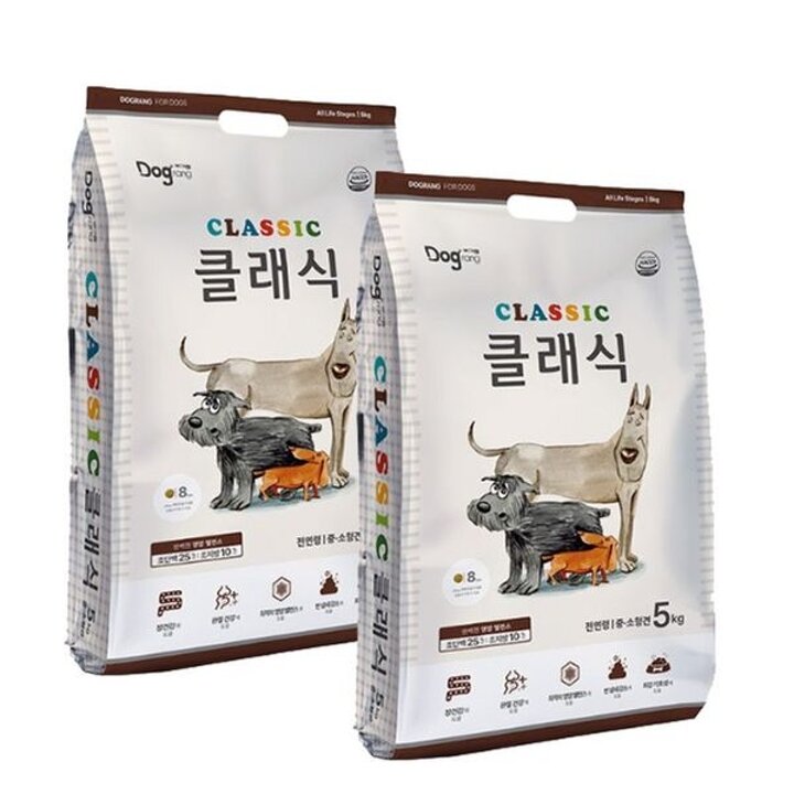 도그랑 클래식 5kg x 2개 애견사료[29771207]