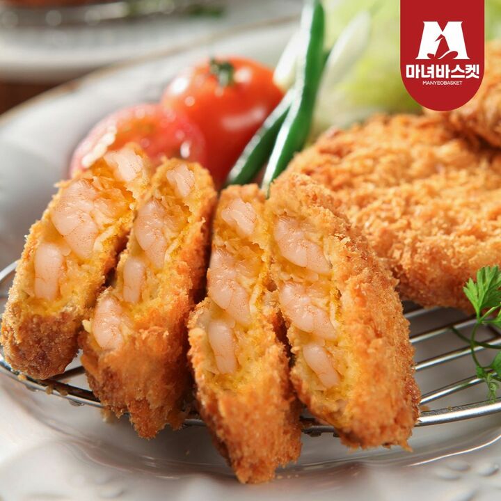 [G][마녀바스켓] 새우함량 55 오오통살 새우까스 1kg (20개입)