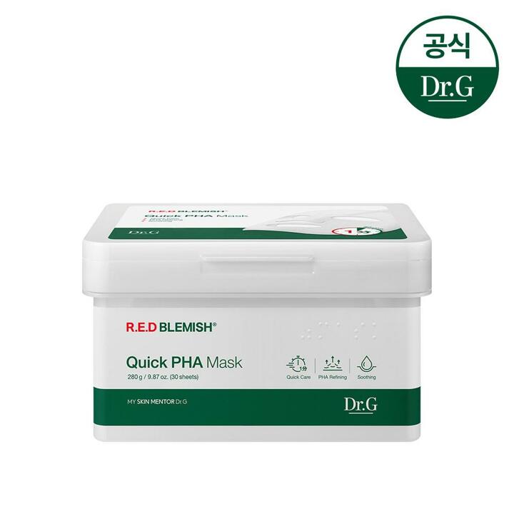 닥터지 레드 블레미쉬 퀵 파하 마스크 30매