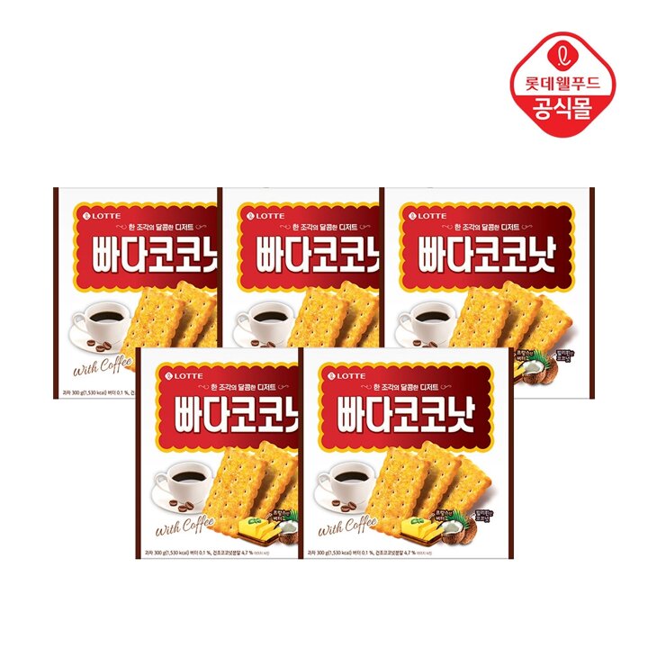 빠다코코낫 300g x 5개