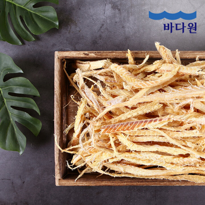 바다원 황태채 250g 보관용소분 명태 명태채 손질먹태