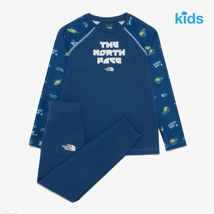 (신세계강남점)NT7TR21 키즈 서프사이드 긴팔 세트 KS SURFSIDE L/S SET
