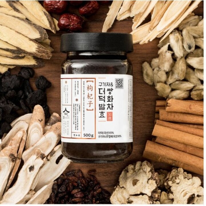 (신세계강남점)[숙이의 뿌리효소이야기]구기자더덕 발효 쌍화차 500g