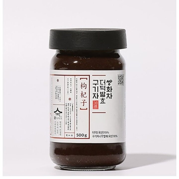 (신세계강남점)[숙이의 뿌리효소이야기]구기자더덕 발효 쌍화차 500g