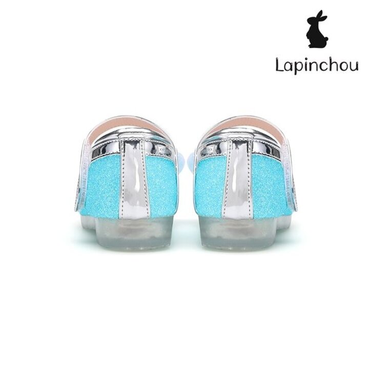(대구신세계)[LAPINCHOU] 라팡슈 엘레나 라 름 드 페 메리제인 터코이즈 블루 글리터 키즈구두 여아구두