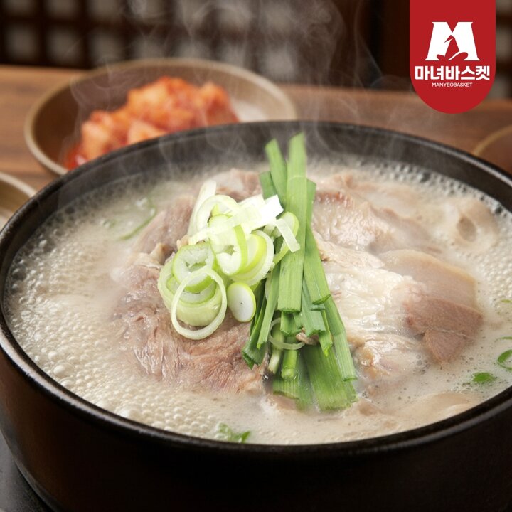 [마녀바스켓] 푸짐한 한끼든든 5분 돼지국밥 1인분 x4팩