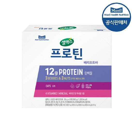 셀렉스 코어프로틴 베리오트바 50g*6개