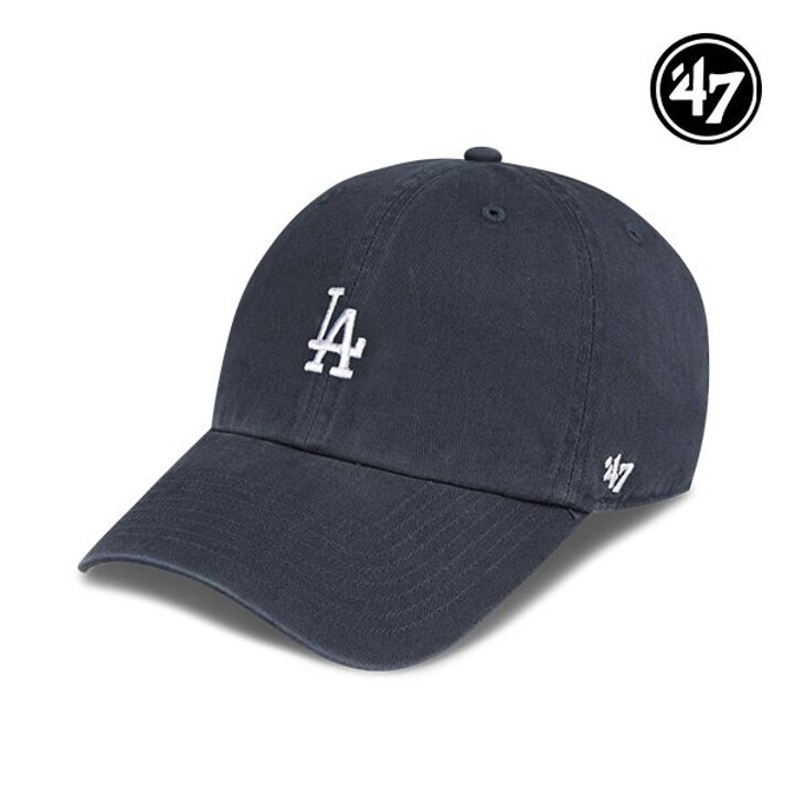 47브랜드 LA 다저스 스몰 로고 MLB 엠엘비 볼캡 야구모자 B-BSRNR12GWS-VNA