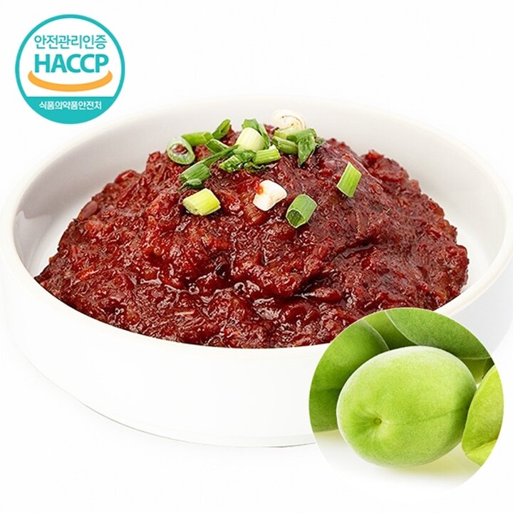 [웰굿]HACCP 전북 프리미엄 매실 품은 토하젓 800g